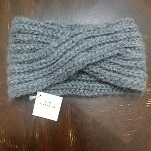 Coach winter knit headband grey, so so awesome